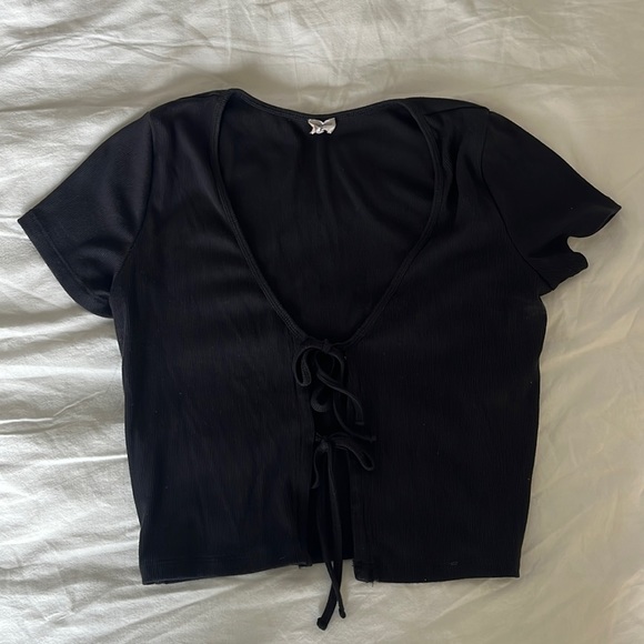 Wilfred Free Tie Front Top - Picture 1 of 2